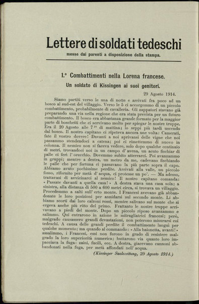 Un mese di guerra : diario di guerra, lettere di soldati dal campo, istantanee di guerra